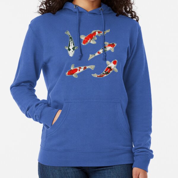 Le ballet des carpes koi Lightweight Hoodie