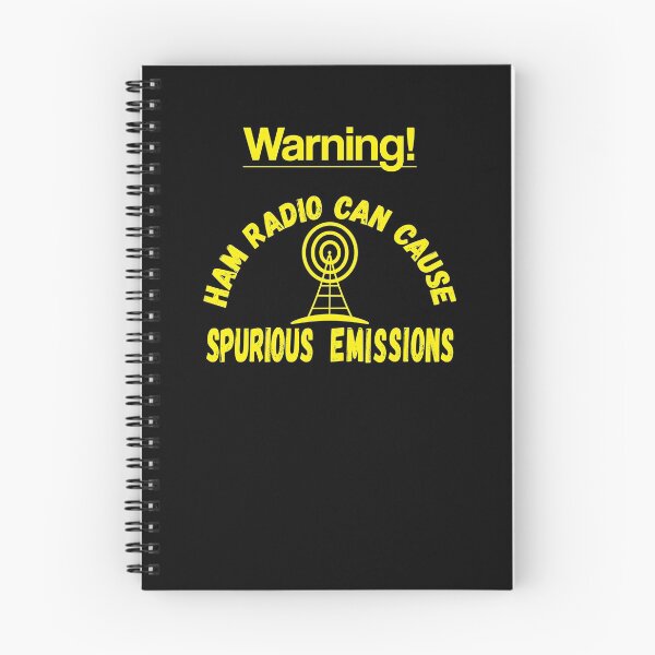 Item preview, Warning - HAM Radio can Cause Spurious Emissions designed and sold by WilsonCreekArts.