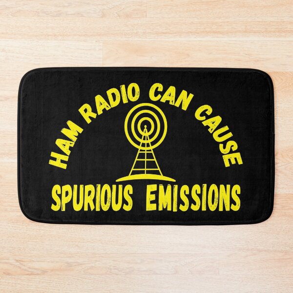 Item preview, Warning - HAM Radio can Cause Spurious Emissions designed and sold by WilsonCreekArts.