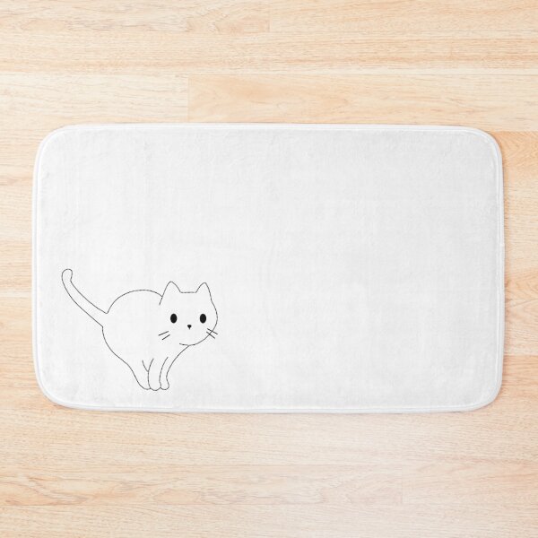 Item preview, Black polka dots cat designed and sold by Doodleslover.