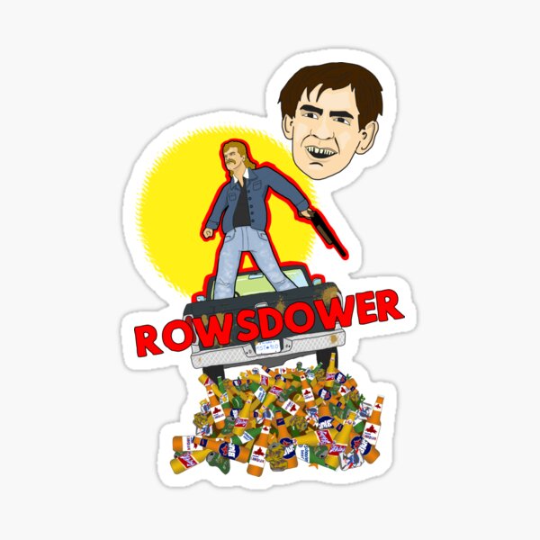 Rowsdower (Variant feat. Troy McGreggor) Sticker
