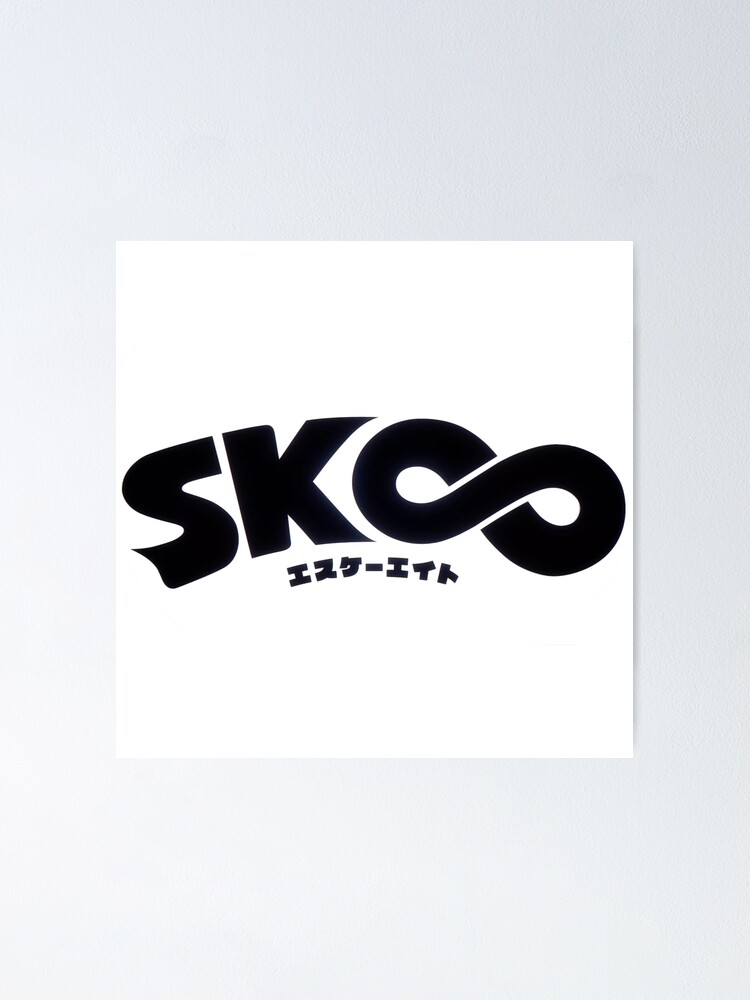 アート・デザイン・音楽 sk8 on the wall / catalog & sticker SK8 the Infinity Graffiti Logo 