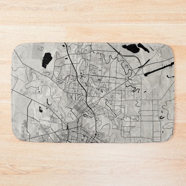 Item preview, Brownsville TX Neutral Artistic Map 2 designed and sold by Interpret108.