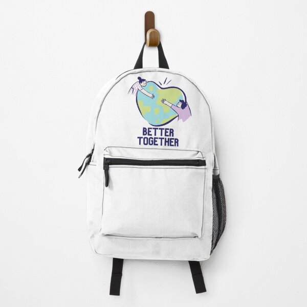 Item preview, BETTER TOGETHER | only one earth one planet one world and it needs a great big hug  designed and sold by Le Plus Three.