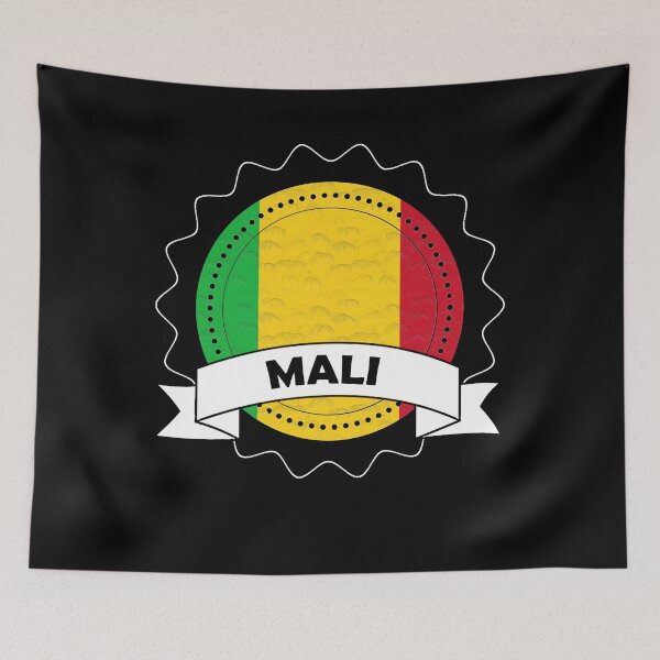 Item preview, Mali Emblem-Badge-Flag designed and sold by Gina-Driada.