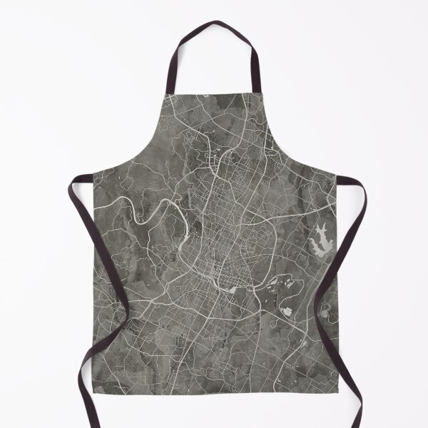 Item preview, Austin TX Neutral Artistic Map designed and sold by Interpret108.