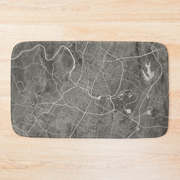 Item preview, Austin TX Neutral Artistic Map designed and sold by Interpret108.