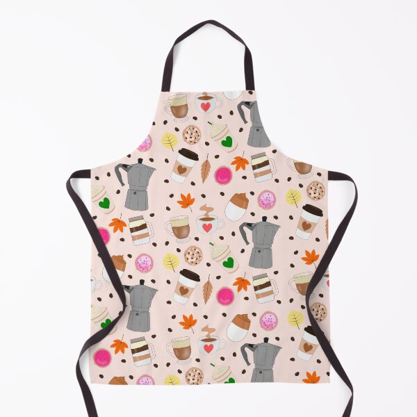 Item preview, Coffee Lover Pattern With Fall Aesthetics designed and sold by Miss Tea Positive.