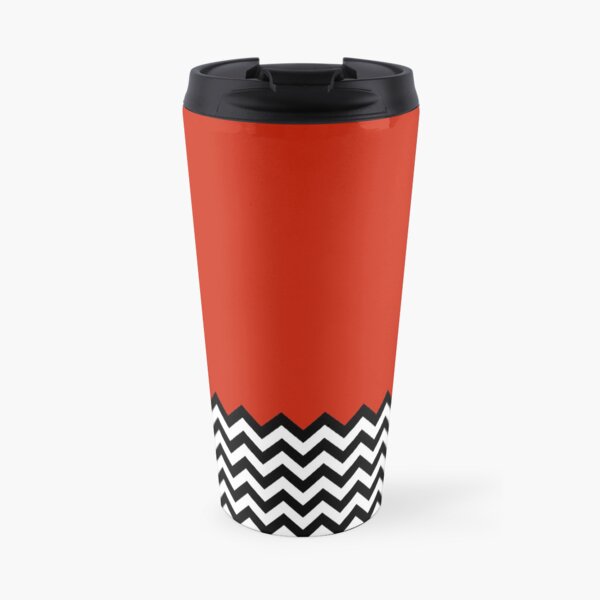 Black Lodge (Twin Peaks) inspired graphic Travel Coffee Mug
