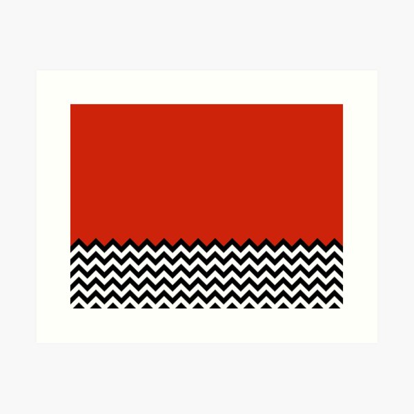 Item preview, Black Lodge (Twin Peaks) inspired graphic designed and sold by leAnomis.