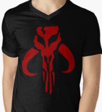 Mandalorian Emblem Men's V-Neck T-Shirt
