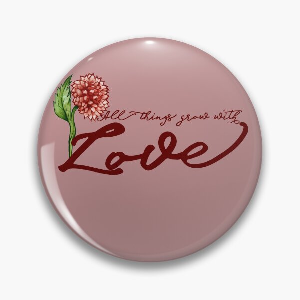 Artikelvorschau, All things grow with LOVE entworfen und verkauft von FrictionMaxxing.