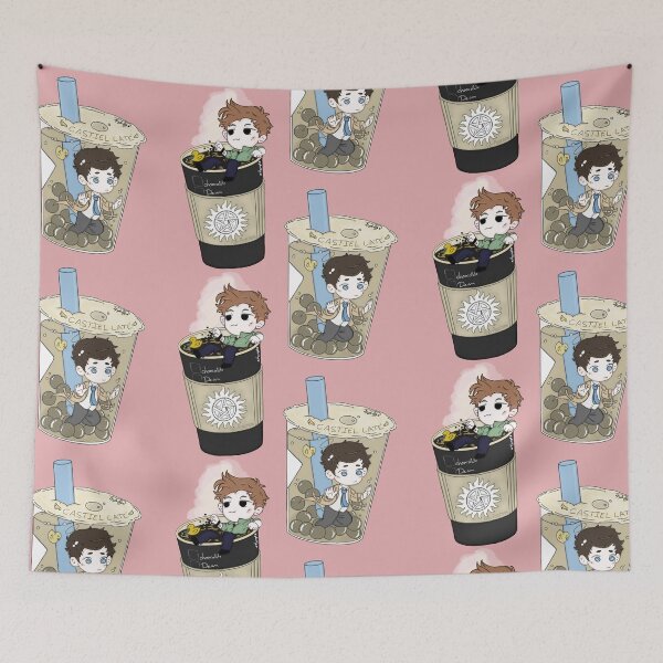 Item preview, Cute Couple of Espresso and Milk Tea designed and sold by agehatk.