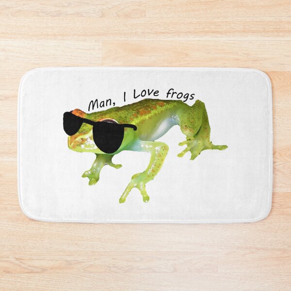 Item preview, Man I love frogs red designed and sold by Gawop.