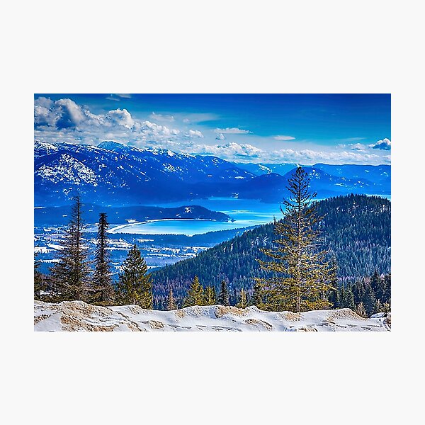 The View from the Hill Photographic Print