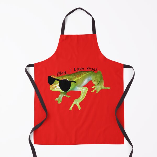 Item preview, Man I love frogs red designed and sold by Gawop.