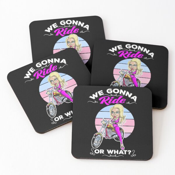 Item preview, We Gonna Ride Or What Funny Woman Motorcycle designed and sold by Status71.