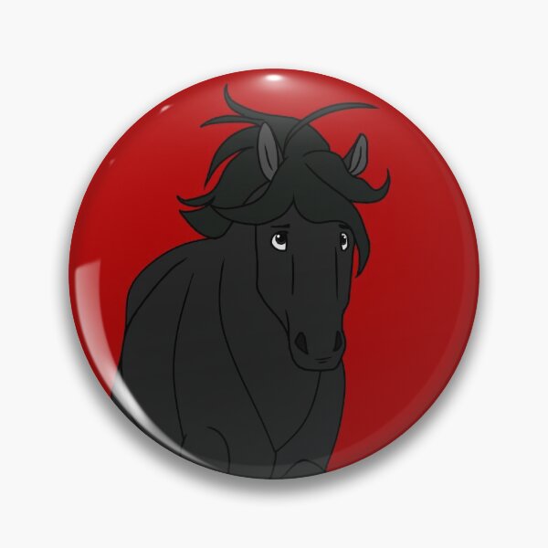 Item preview, Black Icelandic Horse designed and sold by SpottyMcNugget.