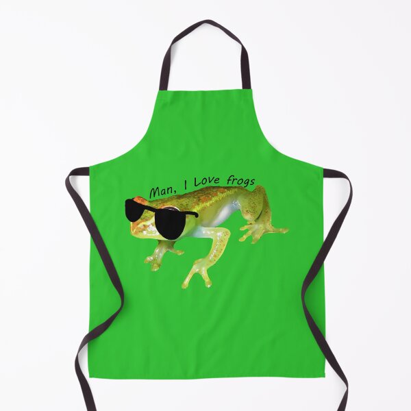 Item preview, Man I love frogs green designed and sold by Gawop.
