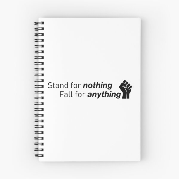 Item preview, BLM - Stand for nothing Fall for anything designed and sold by FallenFeline.