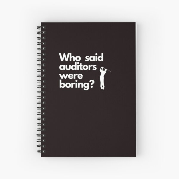 Item preview, Who said auditors were boring? designed and sold by Evartdesign.