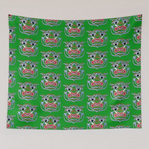 Item preview, Khon Ramayana Giant mask drawing 03 designed and sold by yompang.