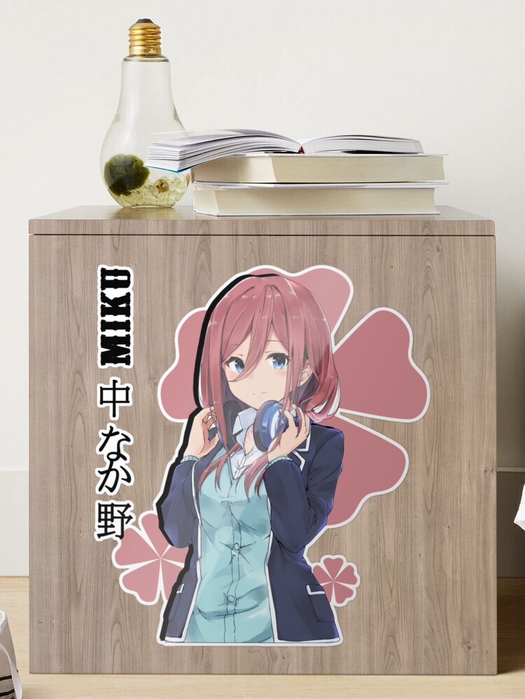 AmiAmi [Character & Hobby Shop]  The Quintessential Quintuplets Travel  Sticker 3. Miku Nakano (I'm Home)(Released)