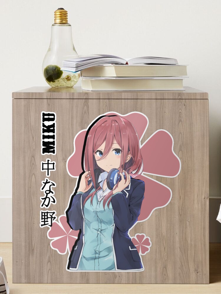 Miku Nakano, Quintessential Quintuplets, Anime Waifu, 5-toubun no Hanayome,  Nino Poster for Sale by boutique shop