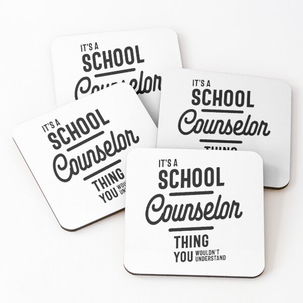 Item preview, School Counselor Gift Funny Job Title Profession Birthday Idea designed and sold by cidolopez.
