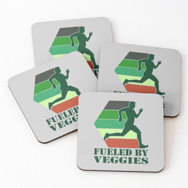 Item preview, Vegan Runner Fueled by Veggies Vegetarian Running  designed and sold by grinta2021.