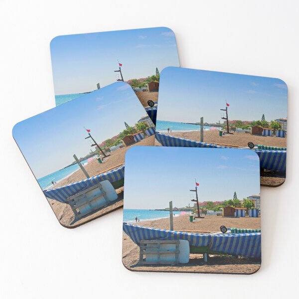 Item preview, Fishing Boat Penoncillo Beach Torrox Costa Spain designed and sold by AndyEvansPhotos.