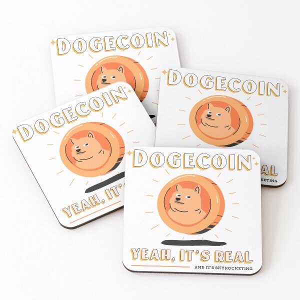 Item preview, Dogecoin- its happening!  designed and sold by AllGoodViBesCo.
