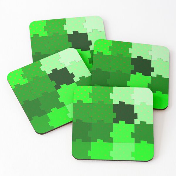 Item preview, jigsaw of green shades designed and sold by BobbyChristine.