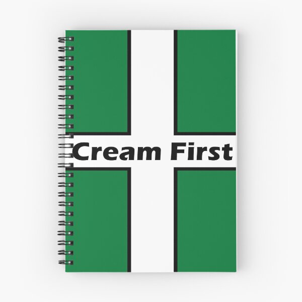 Item preview, Devon County Flag dedicated to St Petroc. Also Dedicated to cream Tea's with 'Cream First' in the centre. designed and sold by Rocketman2017.