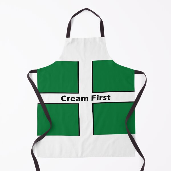 Item preview, Devon County Flag dedicated to St Petroc. Also Dedicated to cream Tea's with 'Cream First' in the centre. designed and sold by Rocketman2017.