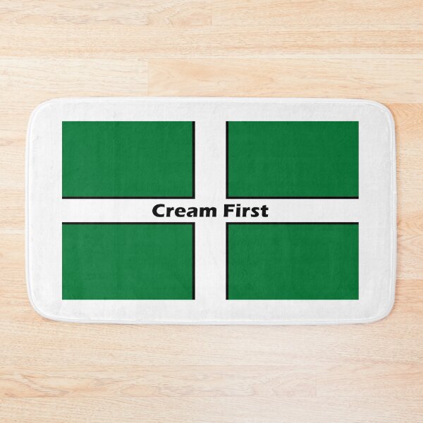 Item preview, Devon County Flag dedicated to St Petroc. Also Dedicated to cream Tea's with 'Cream First' in the centre. designed and sold by Rocketman2017.