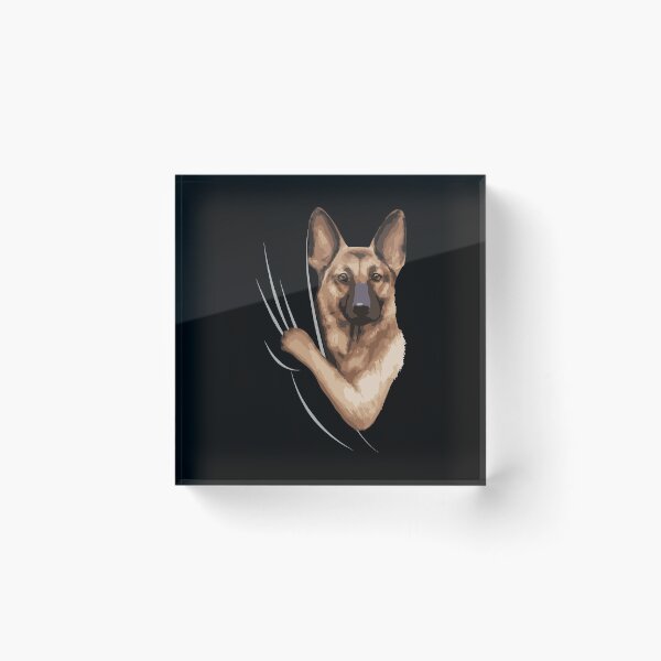 Artikelvorschau, Deutscher Schäferhund von innen Geschenk Deutscher Schäferhund entworfen und verkauft von killingworthhi.