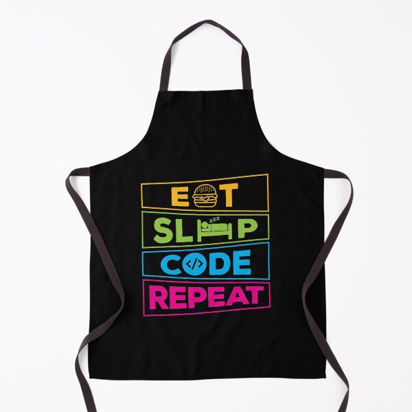 Item preview, Coder Eat Sleep Code Repeat Programmer & Computer Scientist designed and sold by Lenny Stahl.