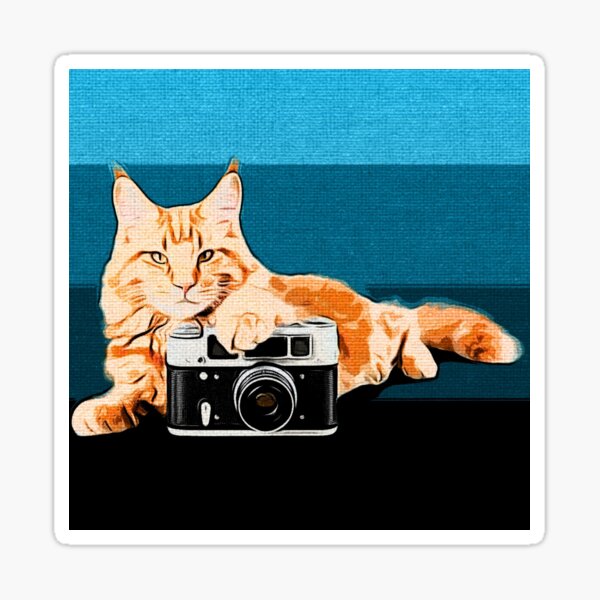 Classiques de chat mignon Sticker