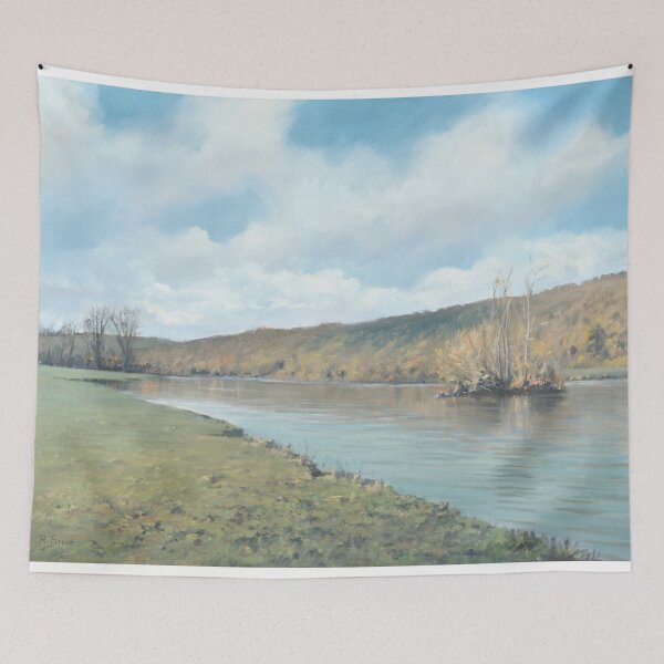 Item preview, River Thames at Mapledurham designed and sold by Richard Picton.