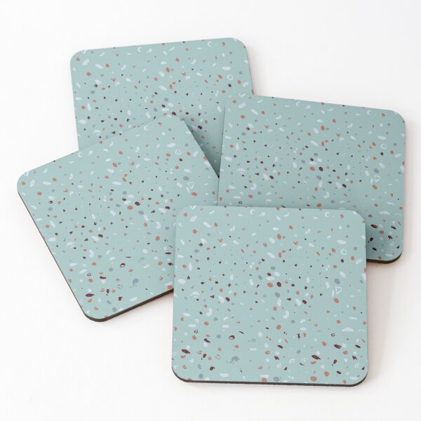 Item preview, Small particles on a blue background designed and sold by Mankaanna.