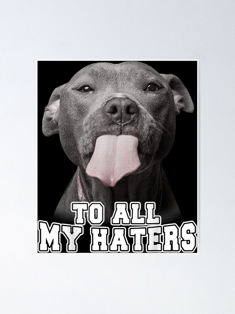 "Funny Pitter Patter Dog German Shepherd Dog Rescue Woof " Poster for