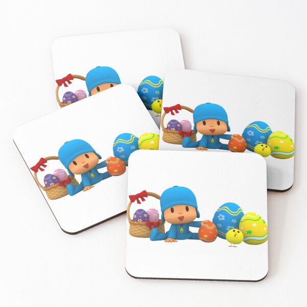 Item preview, Happy Easter with pocoyo designed and sold by Kazoza.