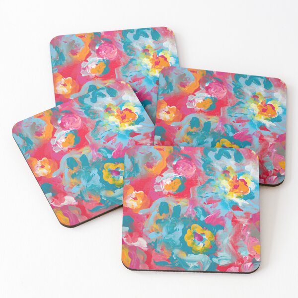 Item preview, bold floral red designed and sold by Emmalangartist.