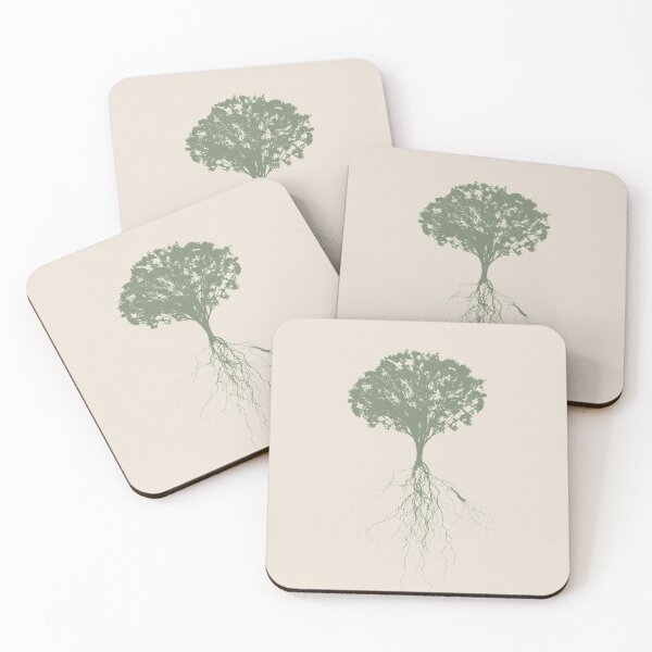 Item preview, Outline Tree of life Green - Tree Earth day 2021 - Earth day designs - tree of life hugger designed and sold by MinimalSketches.