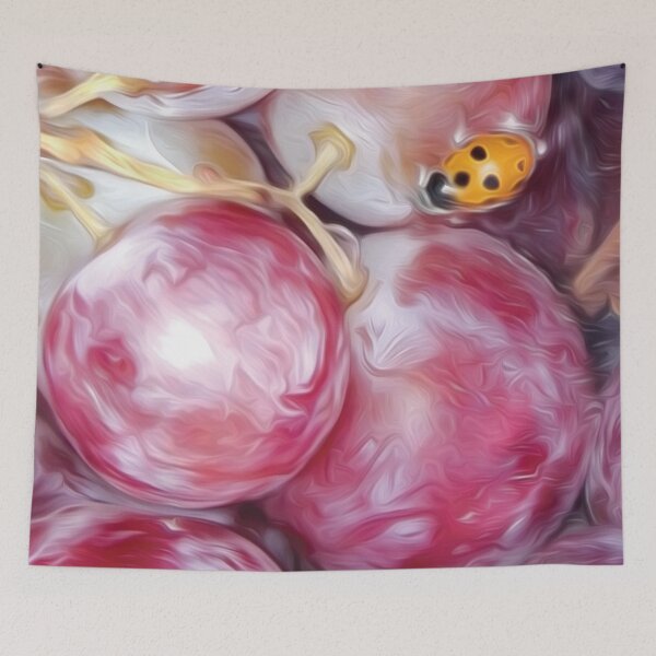 Item preview, LadyBug on Grapes designed and sold by MHich.