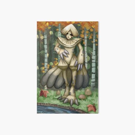 mushroom creature Art Board Print