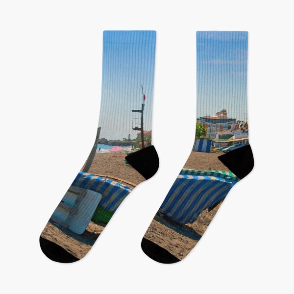 Item preview, Fishing Boat Penoncillo Beach Torrox Costa Spain designed and sold by AndyEvansPhotos.