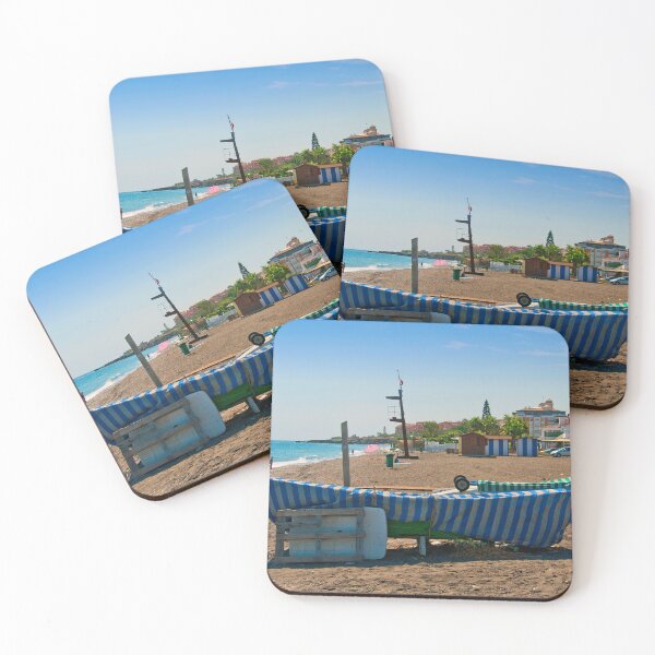 Item preview, Fishing Boat Penoncillo Beach Torrox Costa Spain designed and sold by AndyEvansPhotos.