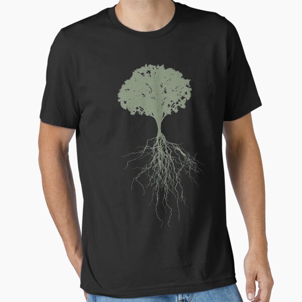 Item preview, Outline Tree of life Green - Tree Earth day 2021 - Earth day designs - tree of life hugger designed and sold by MinimalSketches.